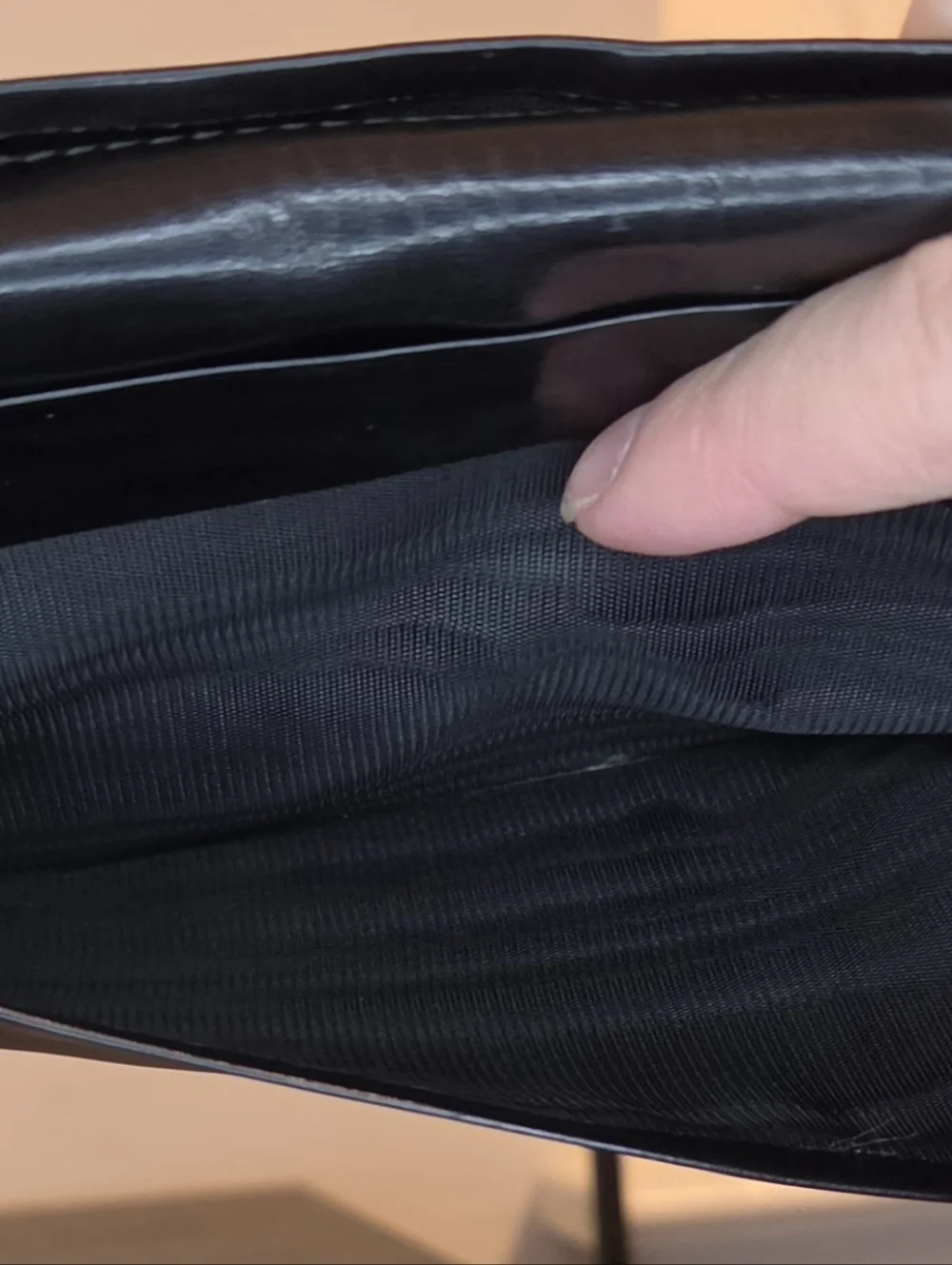 Salvatore Ferragamo Black Lizard Embossed Leather Long Wallet Gold Corner Italy